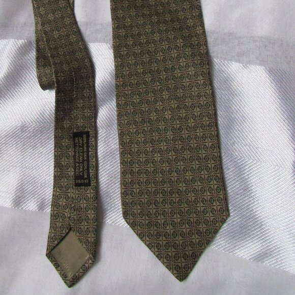 Lot of 2 , Giorgio Armani ties, 100%silk, made in Italy - Picture 8 of 9